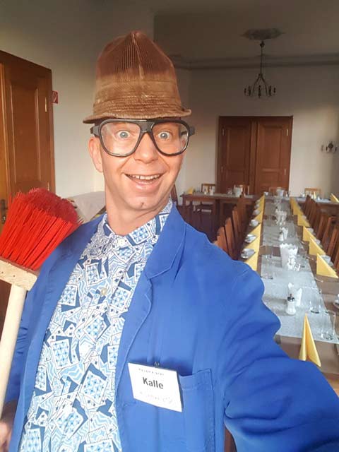 Komiker mit Einlage zur Hochzeit in Leipzig